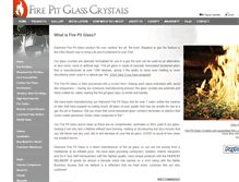 Tablet Screenshot of firepitglasscrystals.com